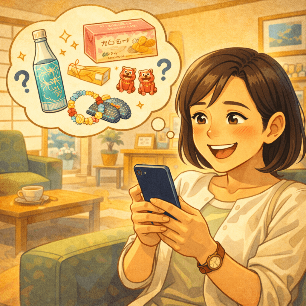 商品を選ぶ楽しさ